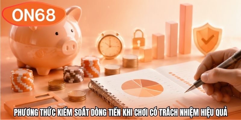 Phương thức kiểm soát dòng tiền khi chơi có trách nhiệm hiệu quả